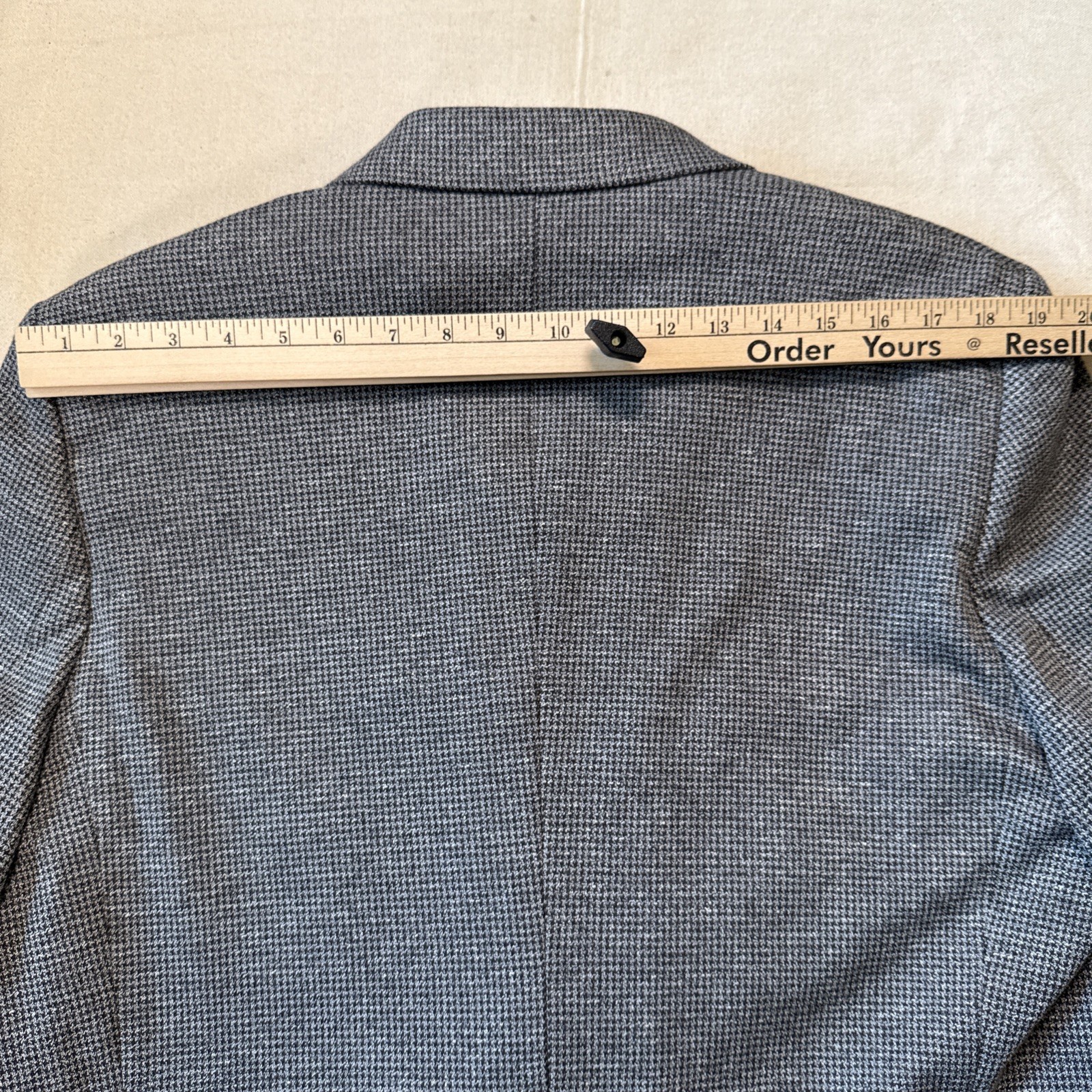 Soul of London Grey Blazer Double Lining Zip In Insulated Vest