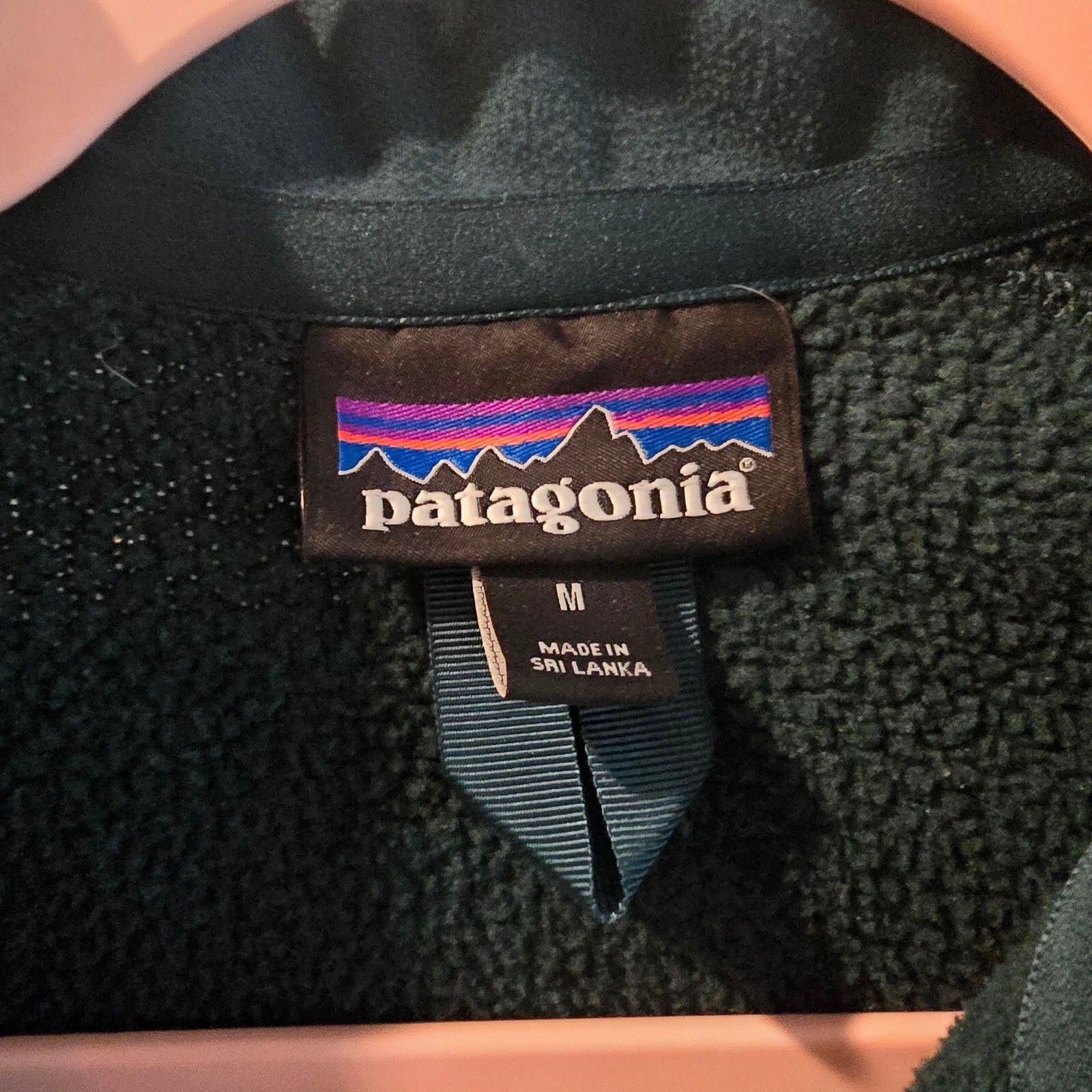 Patagonia Fleece Jacket Dark Green M Unisex Adults