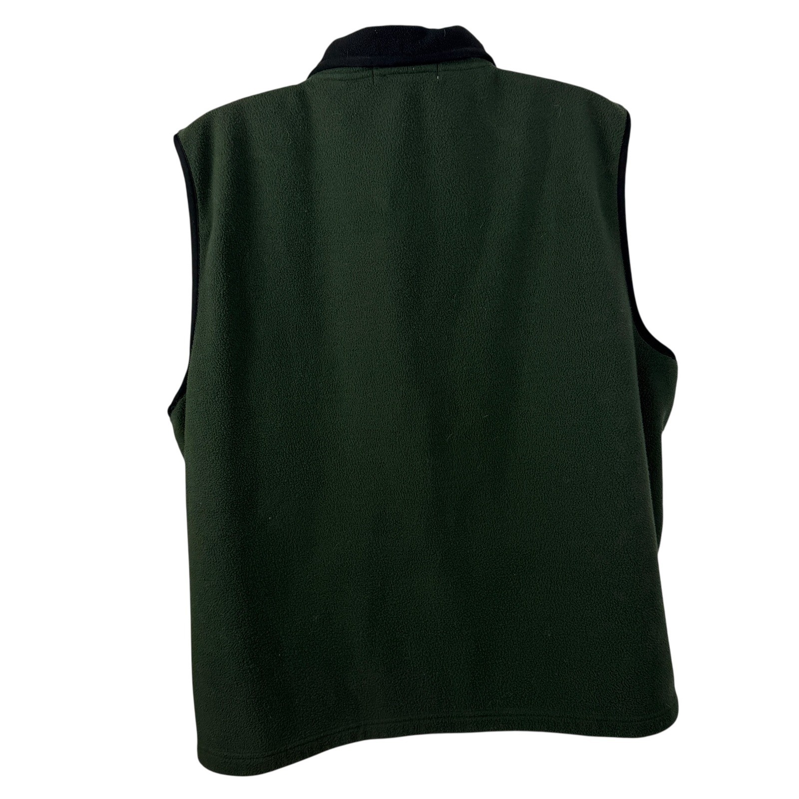 Winners Men’s XXL Fleece Vest Forest Green Full Zip Competition Grade Sportgear
