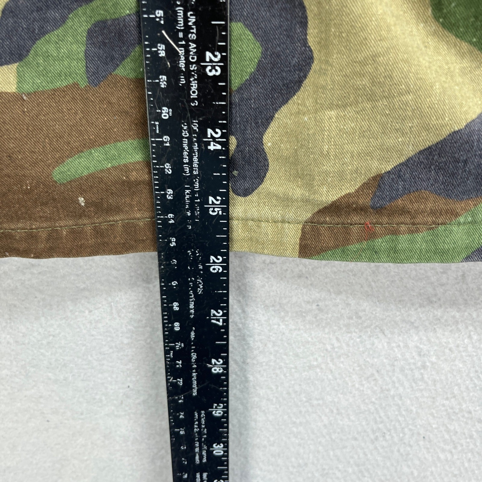 US Army Combat Shirt Top Small Short BDU Woodland Camo Jacket Tactical Military