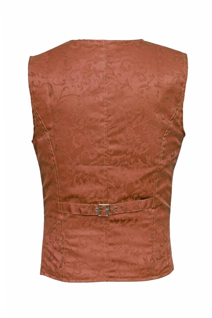 Brocade Men’s Vest Waistcoat Gothic Steampunk Victorian/Western-Reenactment/USA