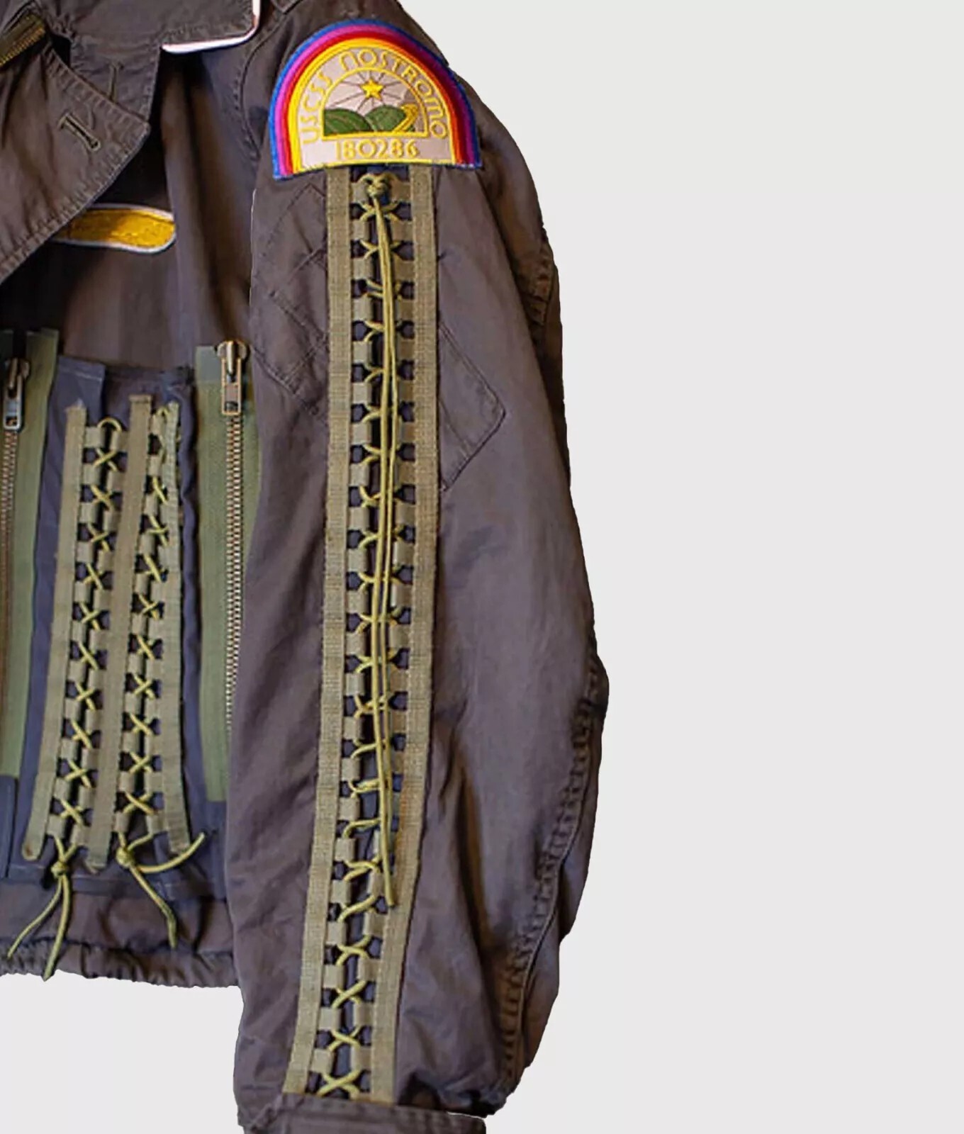 Alien Grey Cotton Jacket Nostromo Casual Jacket Brett Vintage Style Crew jacket