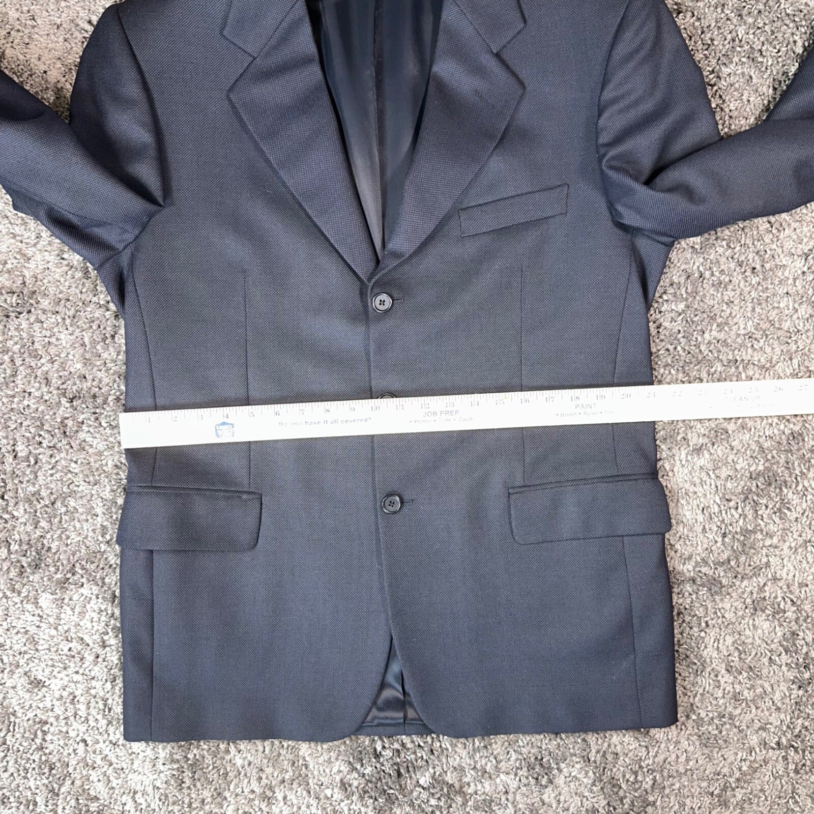 Giorgio Valentino Blazer Super 100 Wool Sport Coat Business Career Size 50