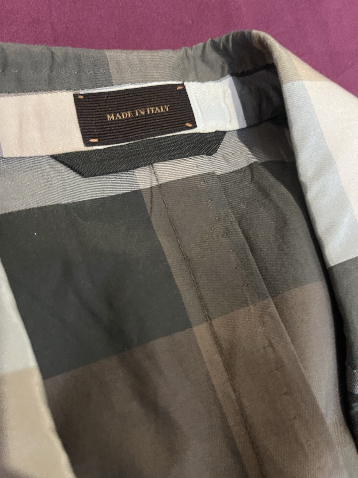 Ermenegildo Zegna Couture Silk And Cotton Jacket