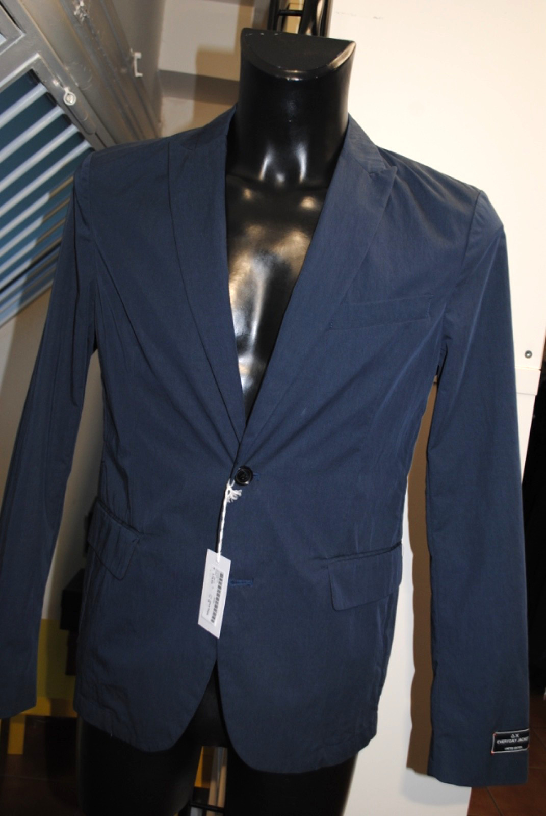 SUN 68 JACKET SPRING SUMMER SIZE M-48 270.00 I STRETCH COTTON BLUE SLIM