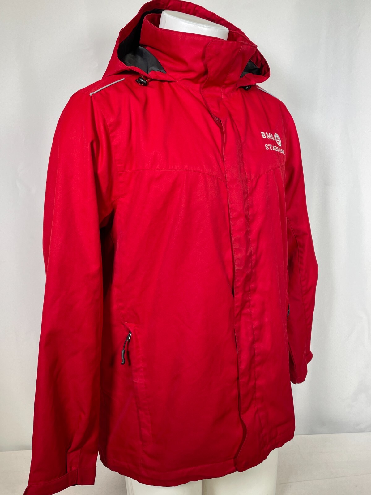 BMO Stadium Core 365 Classic Red Fleece-Lined All-Season Jacket Men’s MEDIUM