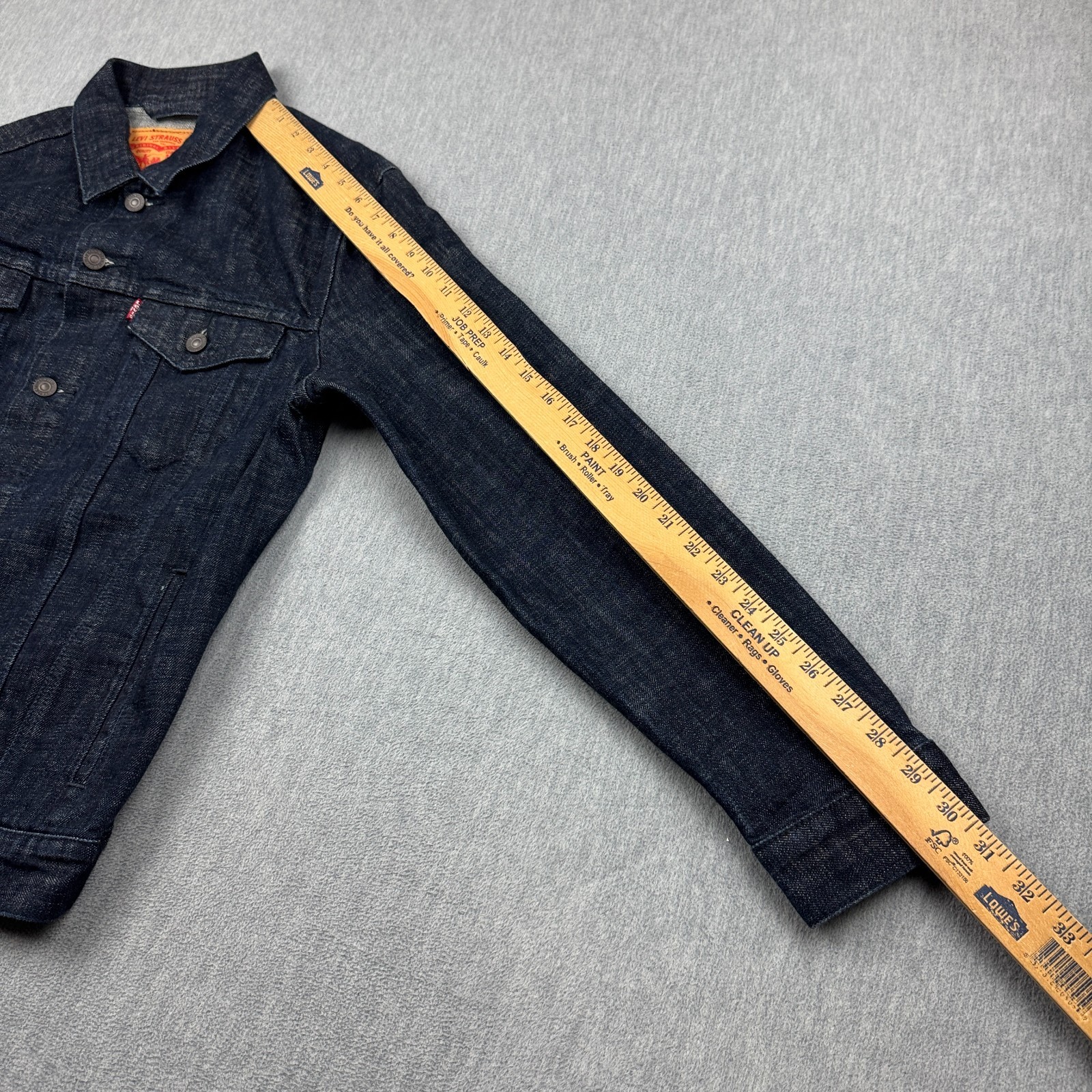 Levi’s Denim Jacket Medium Mens Blue Trucker Western Rodeo Classic Denim