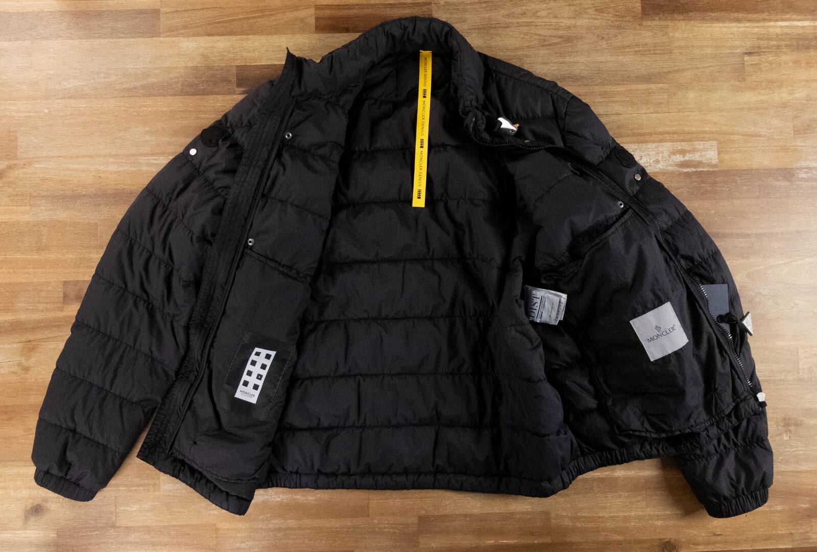 MONCLER Genius 6 x 1017 Alyx 9SM Mahondin black puffer jacket Size 2 / Medium