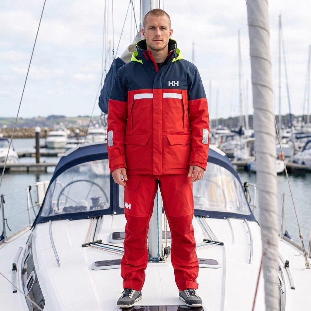 Helly Hansen Pier 4.0 Jacket Red Men’s Large Brand New