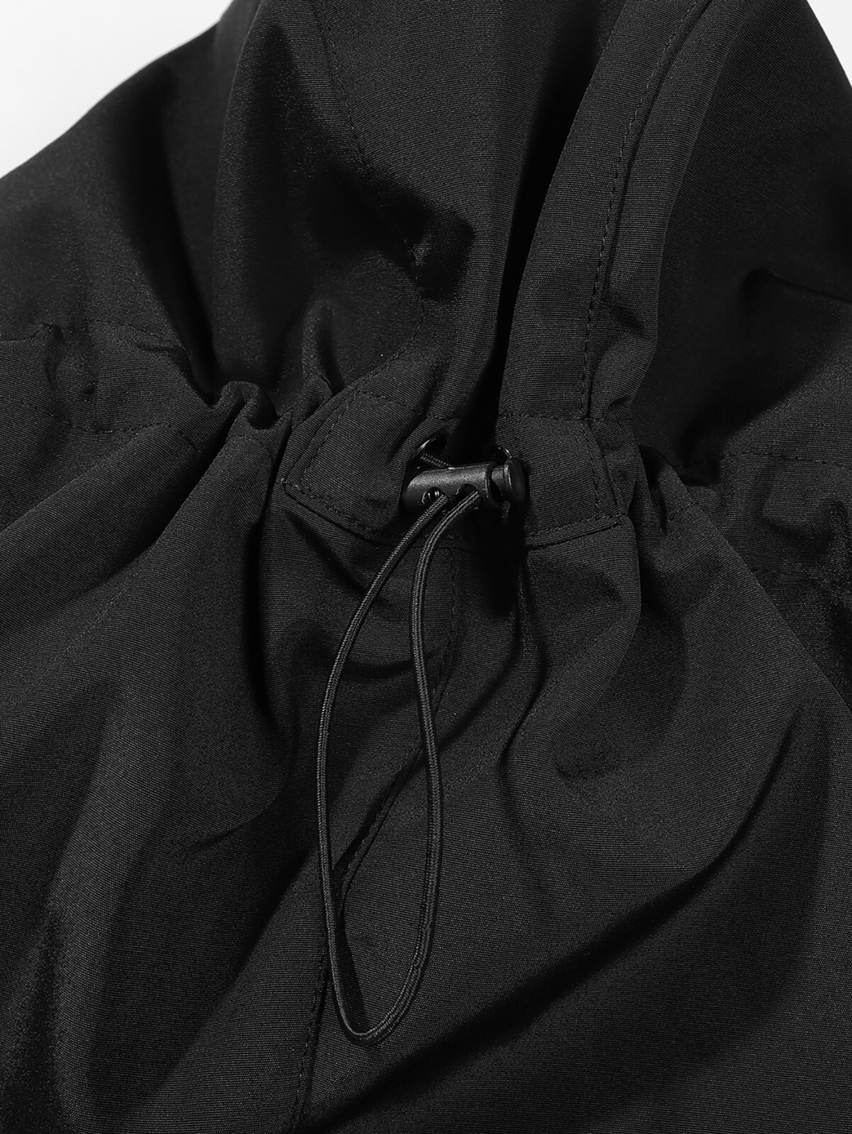 Niepce Men’s Zipper Windbreaker Techwear Streetwear Jacket with Hood