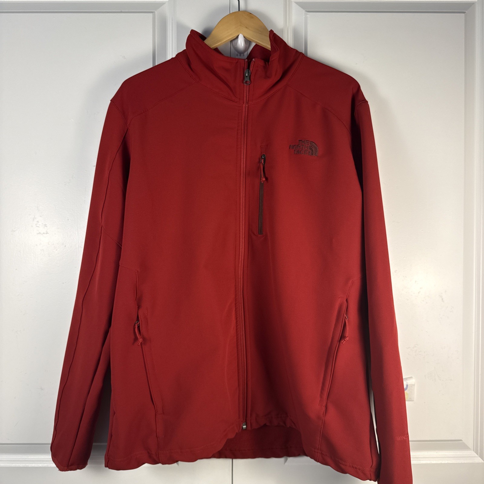 The North Face Apex Softshell Windfall Jacket XL Maroon