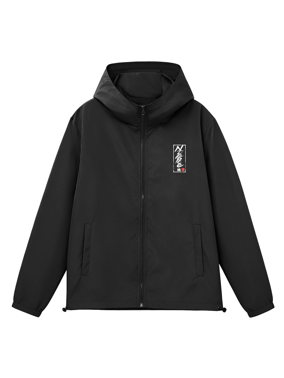 Niepce Streetwear Japanese Twin Gods Windbreaker Jacket for Men