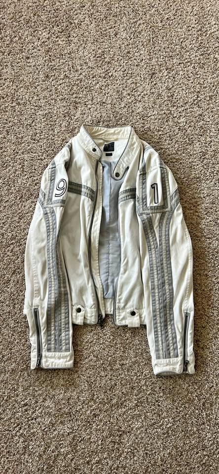 Vintage Y2K racer style Jacket