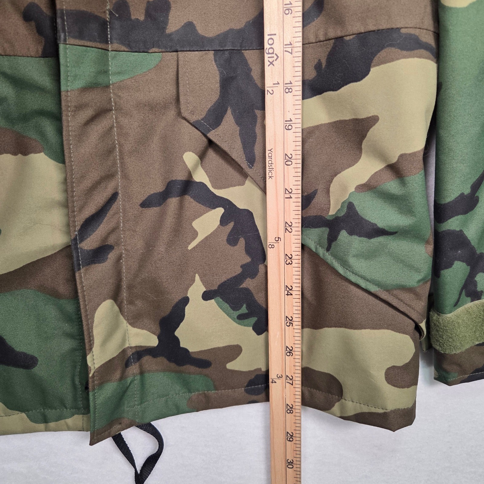 Tennessee Apparel Parka Cold Weather Camouflage Mens Small Short Green Woodland