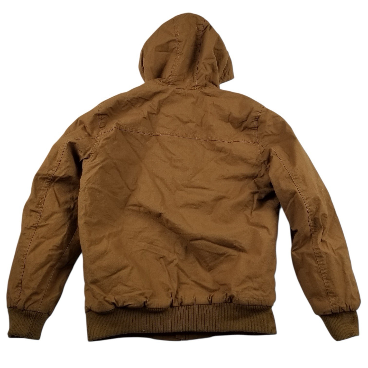 Lee Workwear Men’s Drawstring Hood Sherpa Lined Bomber Jacket Medium No tags