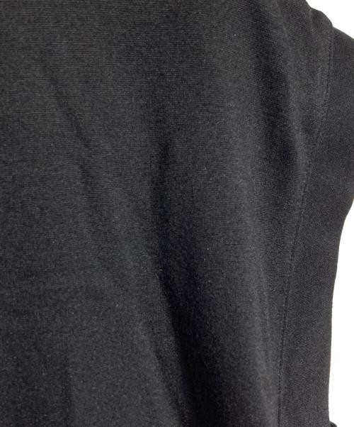 COGTHEBIGSMOKE Women’s Black Sleeveless Top, Stylish Stretchy Crew Neck, Size Fr