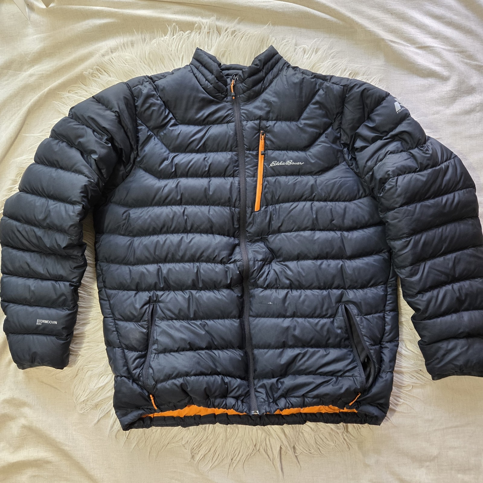 Eddie Bauer First Ascent Stormdown 800 Goose Down Men’s TXL Tall Jacket Quilted