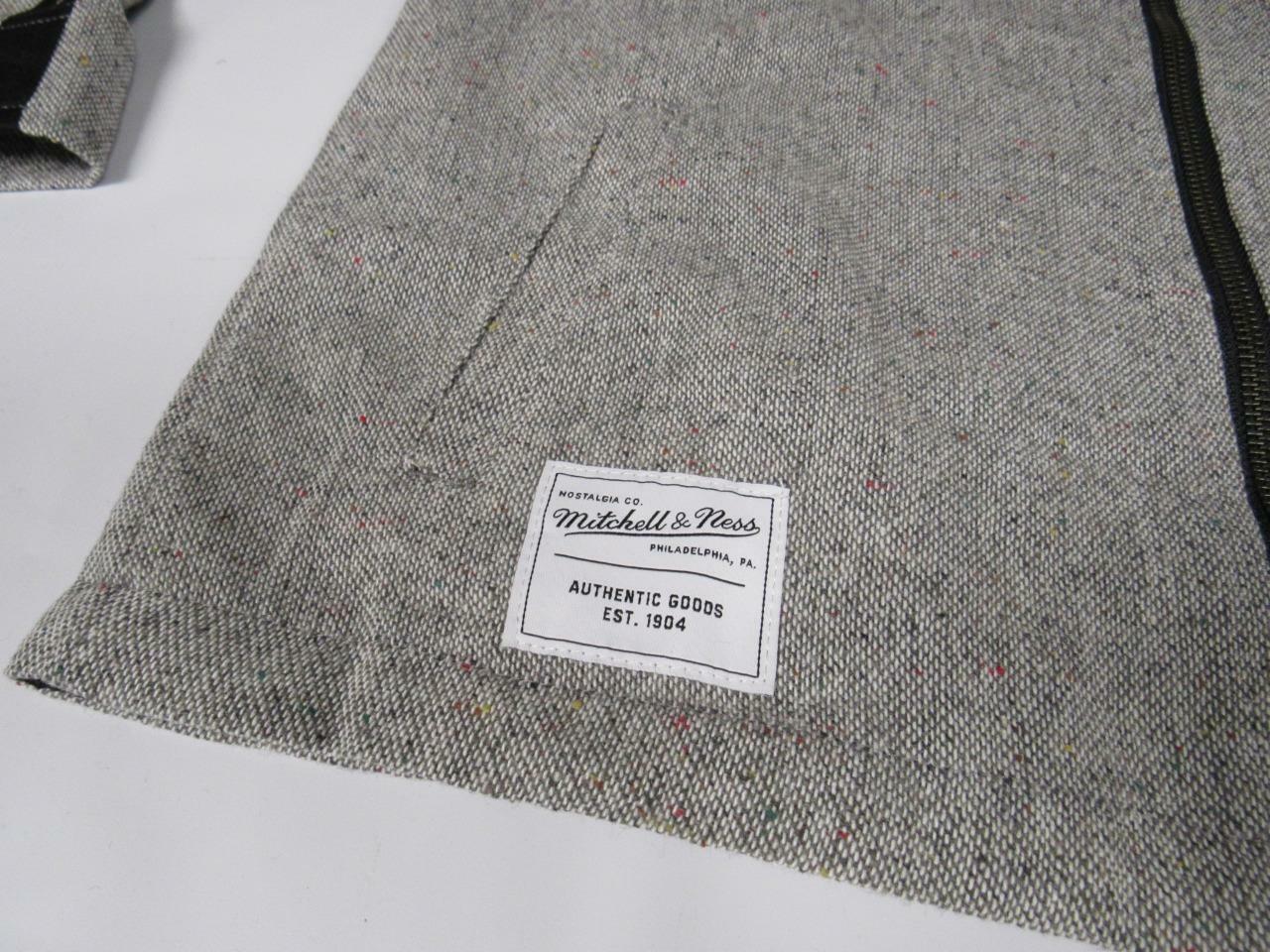 New Mitchell & Ness Mens Size XS-S-M-L-XL-2XL-3XL Gray Lavish Sports Jacket $100