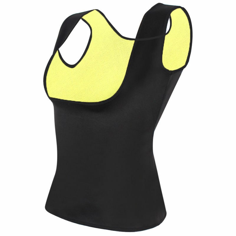 Men Neoprene Vest Cami Gym Women Sauna Sweat Hot Thermal Tank Girdle Tops Shaper