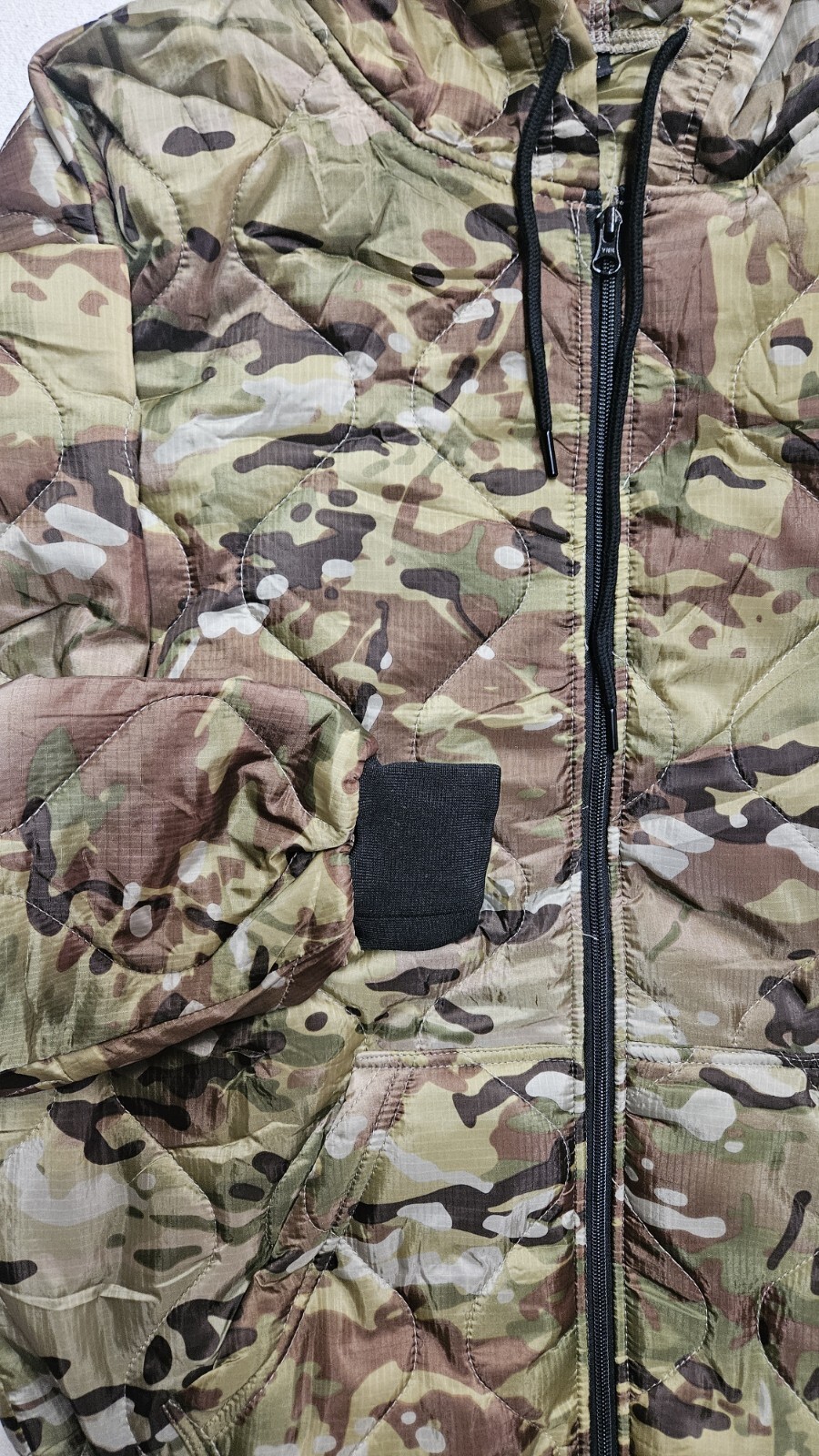 Woobie Hoodie Multicam camo full zip Parka Military Blanket Jacket USGI Tactical