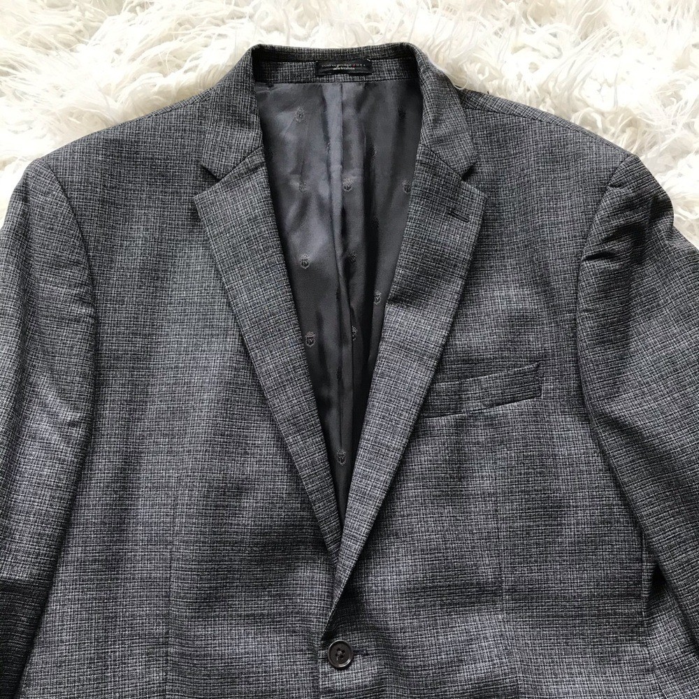 John Varvatos Star USA Two Button Wool Blazer