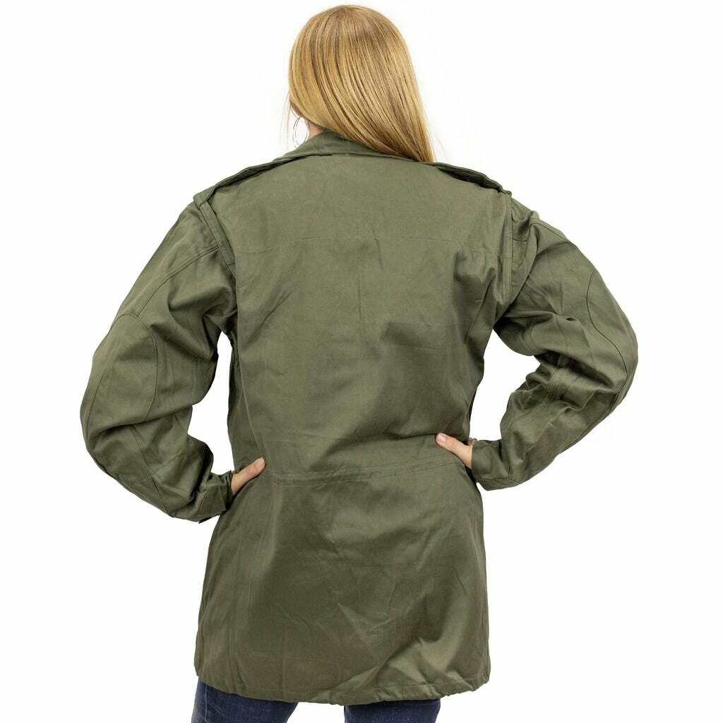 French Army M64 O.D. Field Jacket, Size M, New old stock cd., free shipping