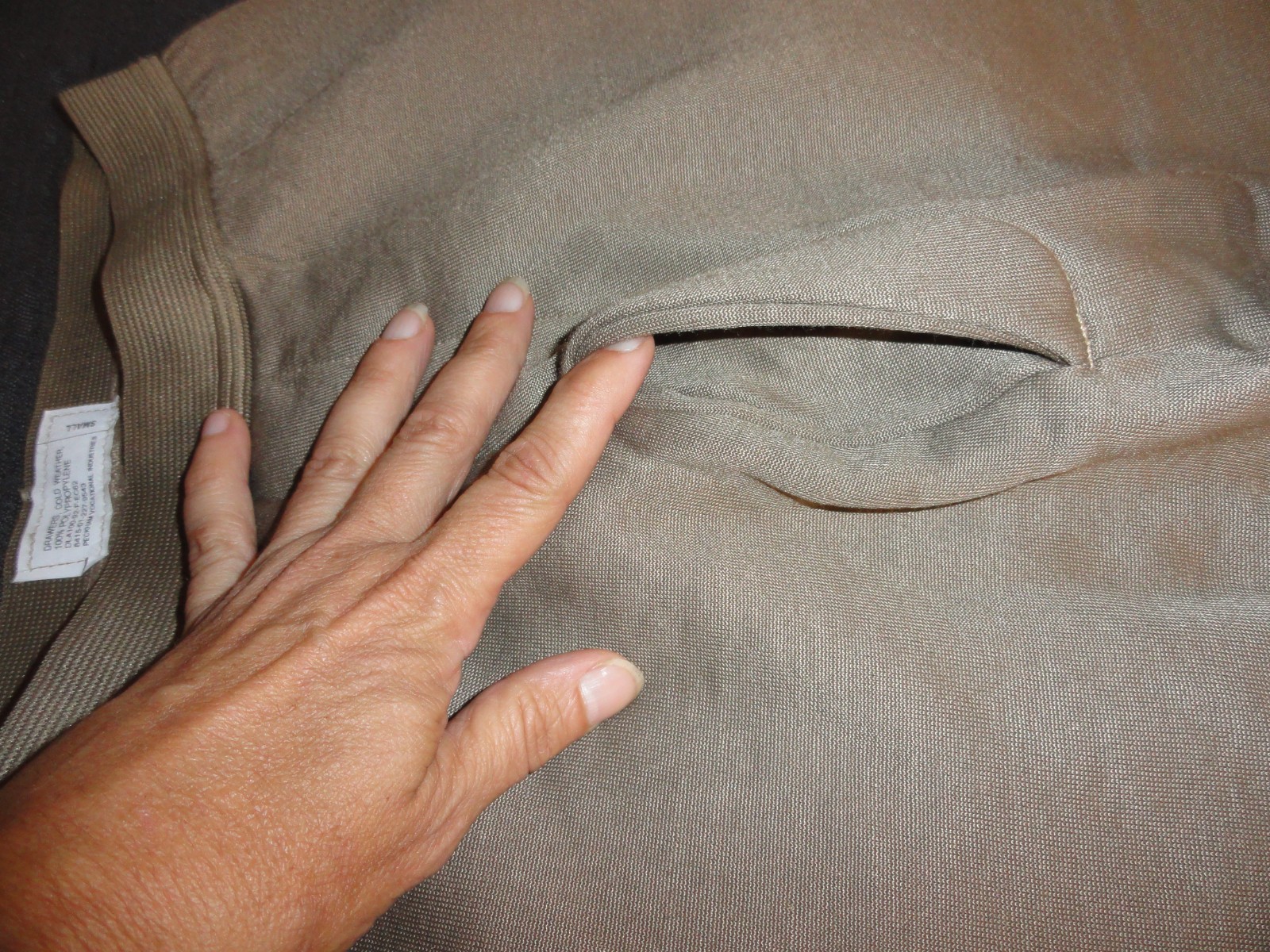 NEW Thermals Cold Weather Polypro Brown Polypropylene PANTS BOTTOMS ALL SZES