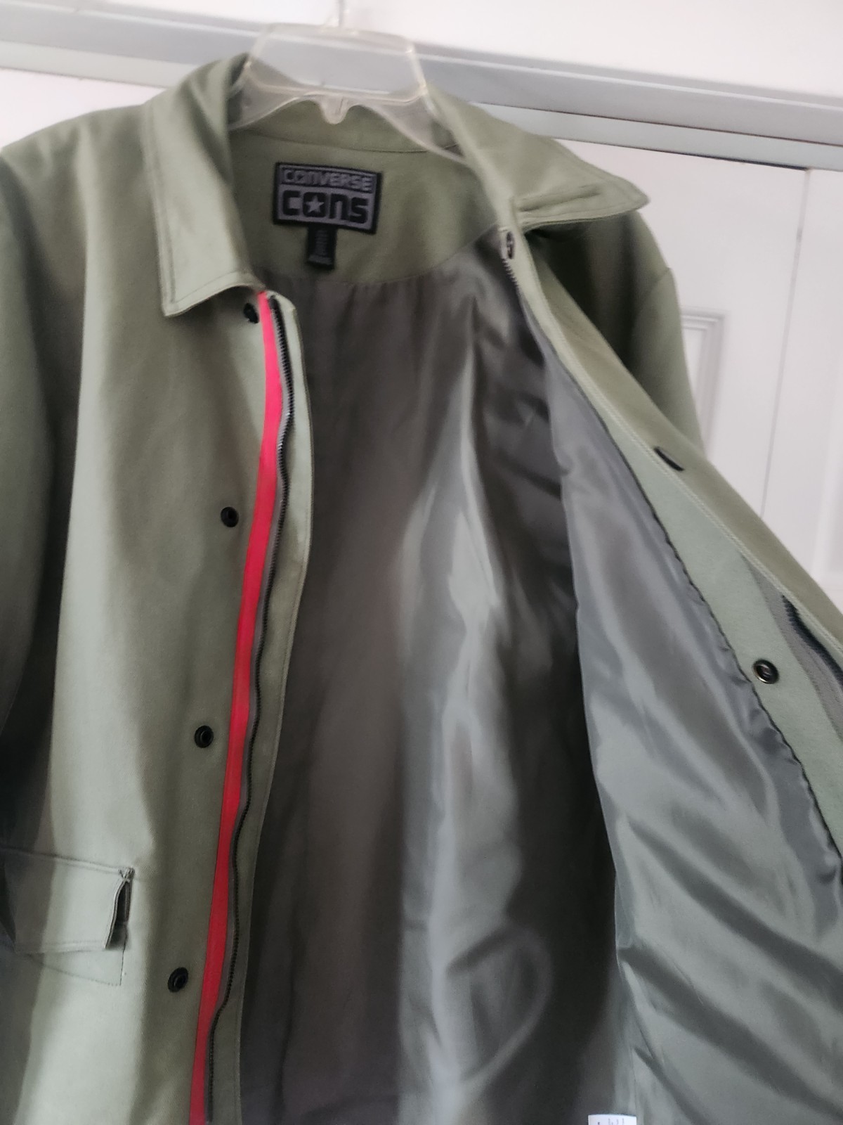 Converse winter jacket; size M