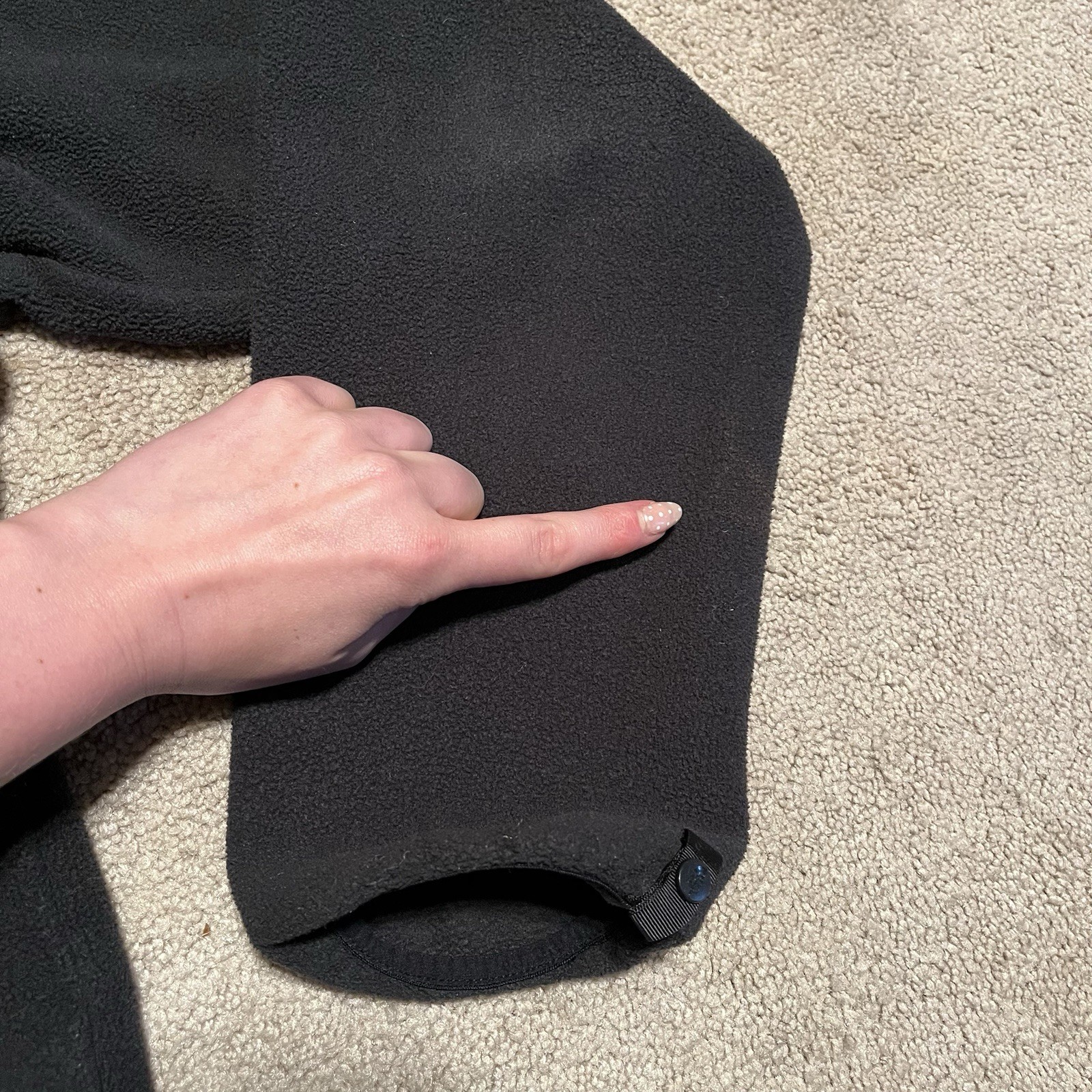 The North Face Denali Fleece Jacket M Black Zip Midweight Unisex Adults