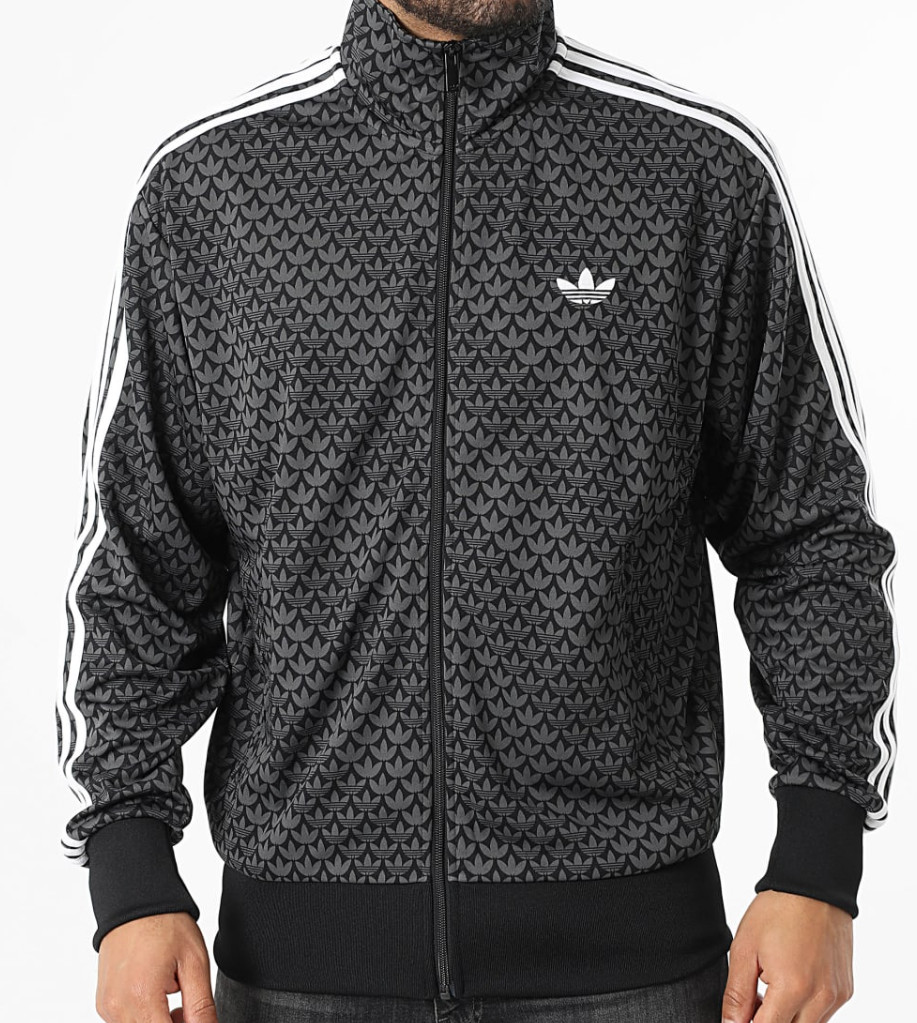 NEW MEN’S ADIDAS ORIGINALS FIREBIRD MONOGRAM TRACK JACKET ~SIZE XL #KC915