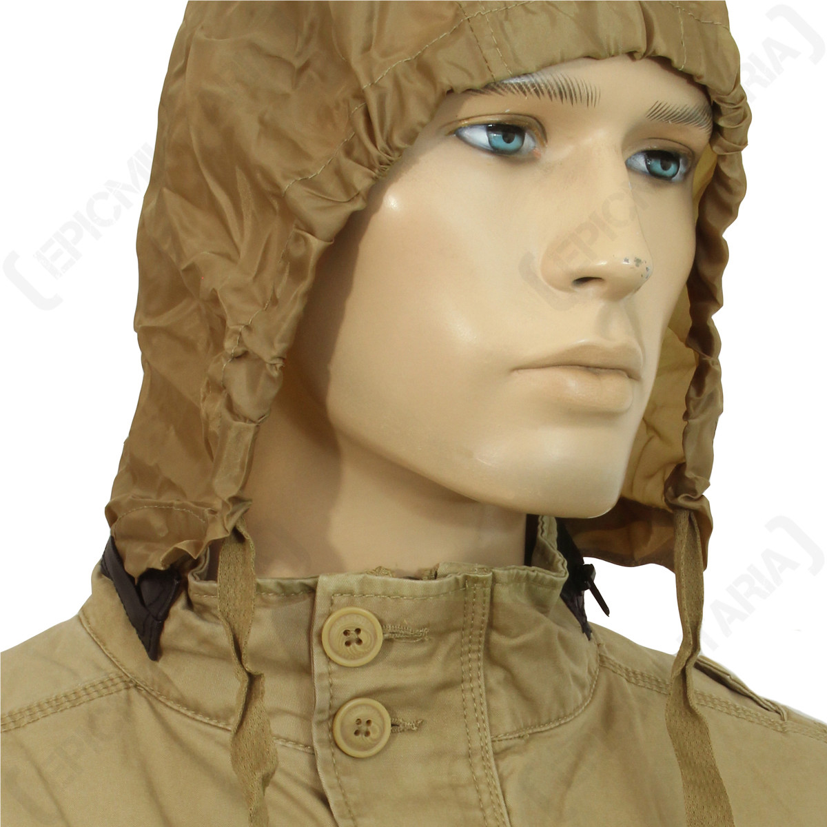 Brandit Britannia Jacket – Coyote – Coat Khaki Military Hood Top All Sizes New