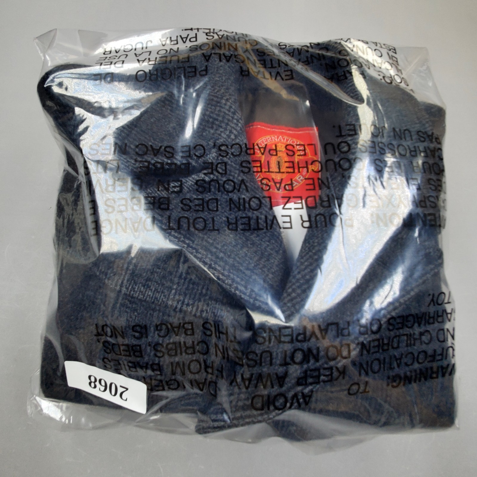 International Valstar Plaid Grey Single Breasted Wool Coat Jacket Made In Dublin