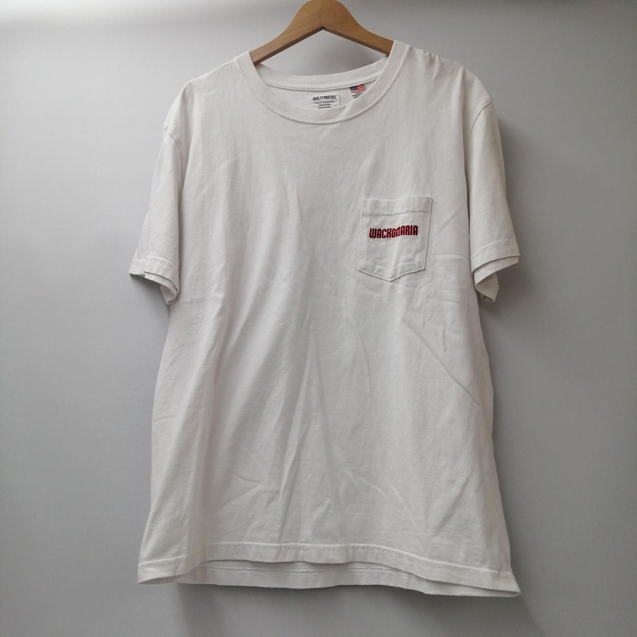 The Guilty Parties US Logo T-shirt, Men’s M, Fade Details, Cotton, Casual