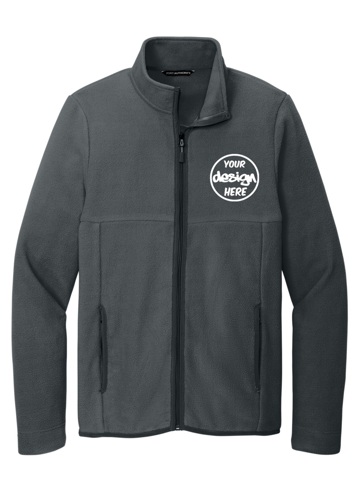 Ink Stitch Add your Own Custom Logo Texts Custom Men Connection Fleece Jacket