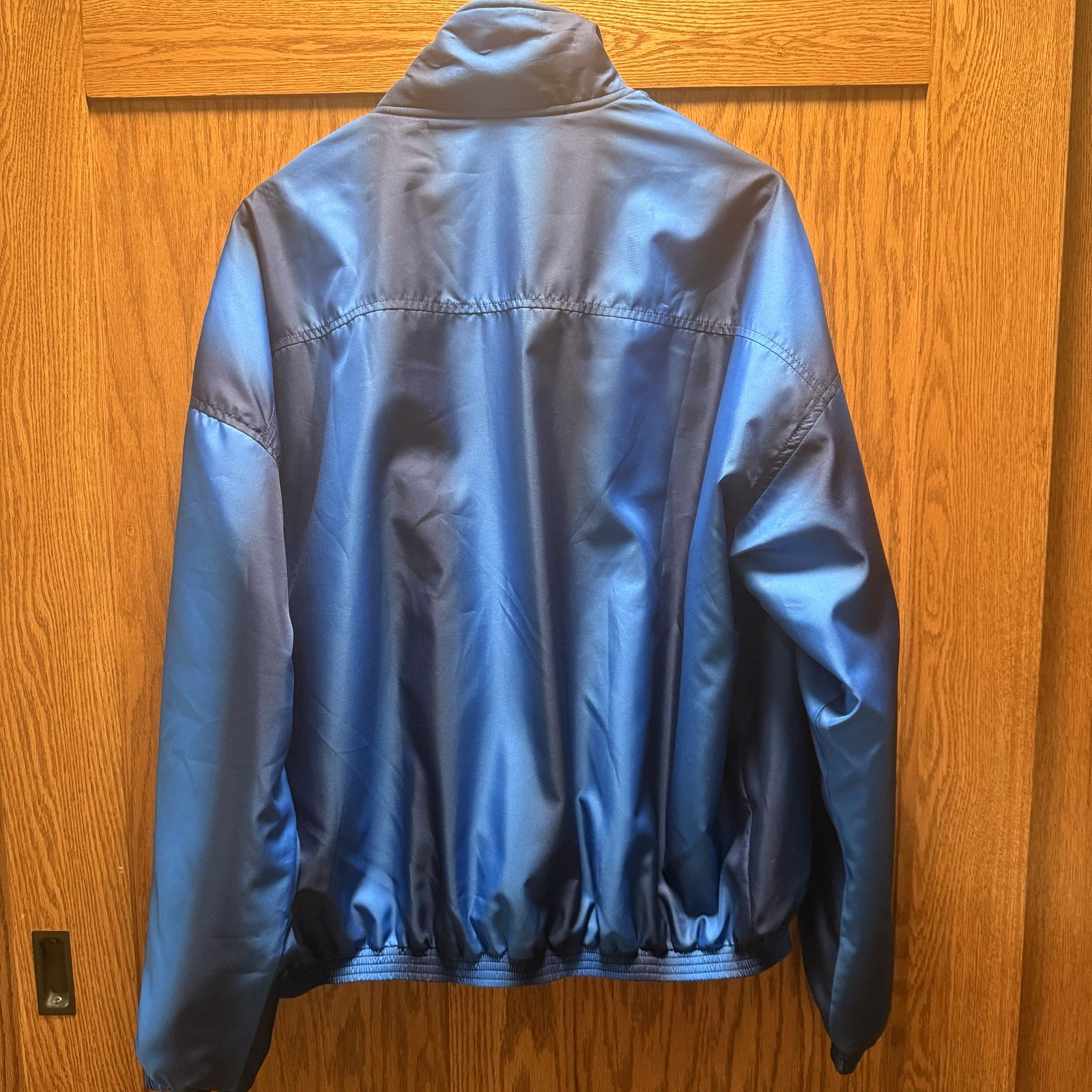 LE PERE Italy Mens Jacket Ombre Blue and Navy NWOT Ret. $550