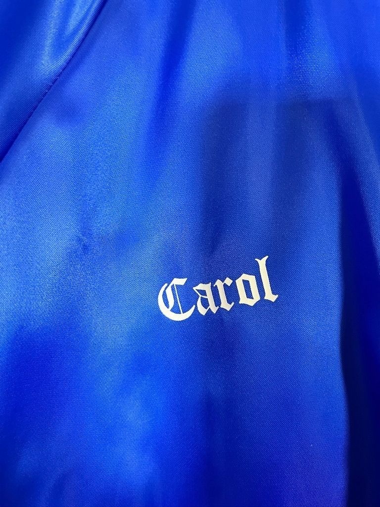 Retro Spring Hill Cruisers Classic Car Jacket M Blue Vintage Classic Graphic