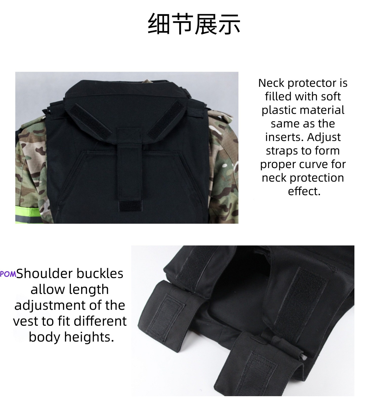 Russian Defender-2 Ballistic Vest Copy Ver DF2 W/ 4PCS EVA Plastic Sheet Replica