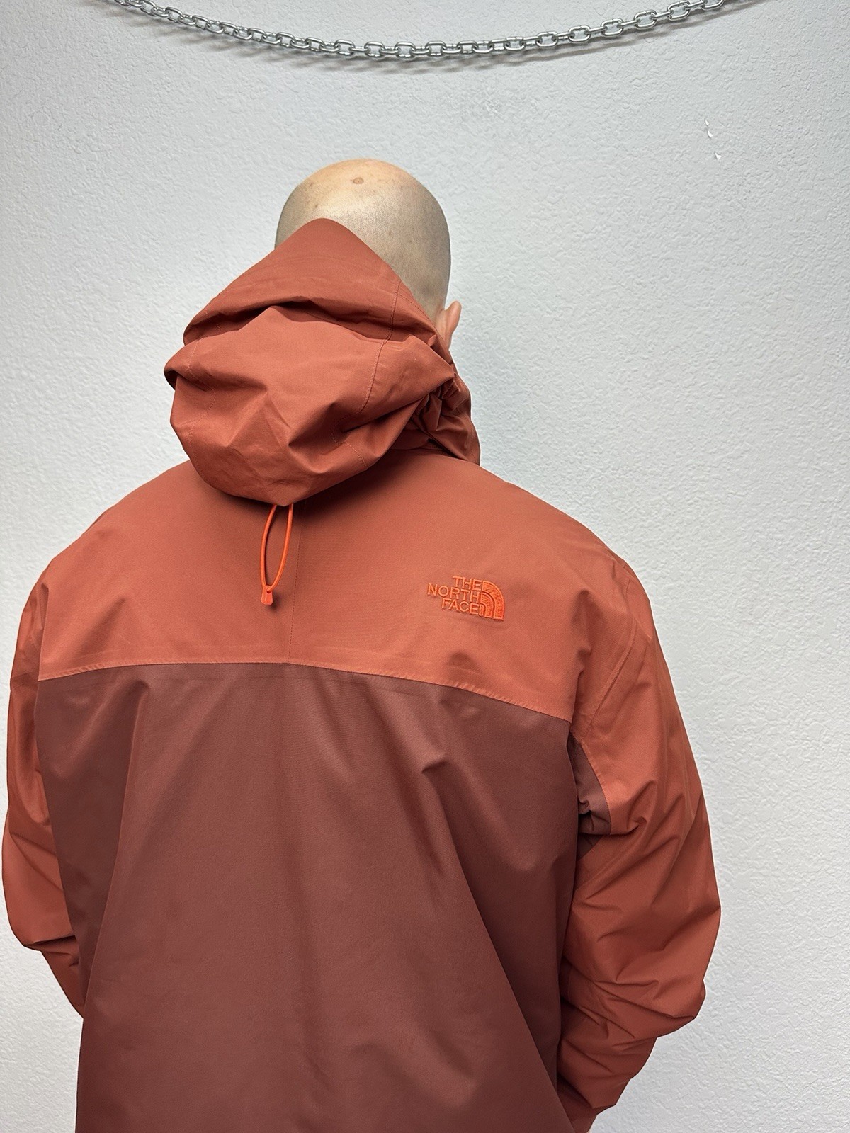 The North Face Men’s 2 Piece Gore-Tex Jacket 3 In 1 Terracotta Size XL