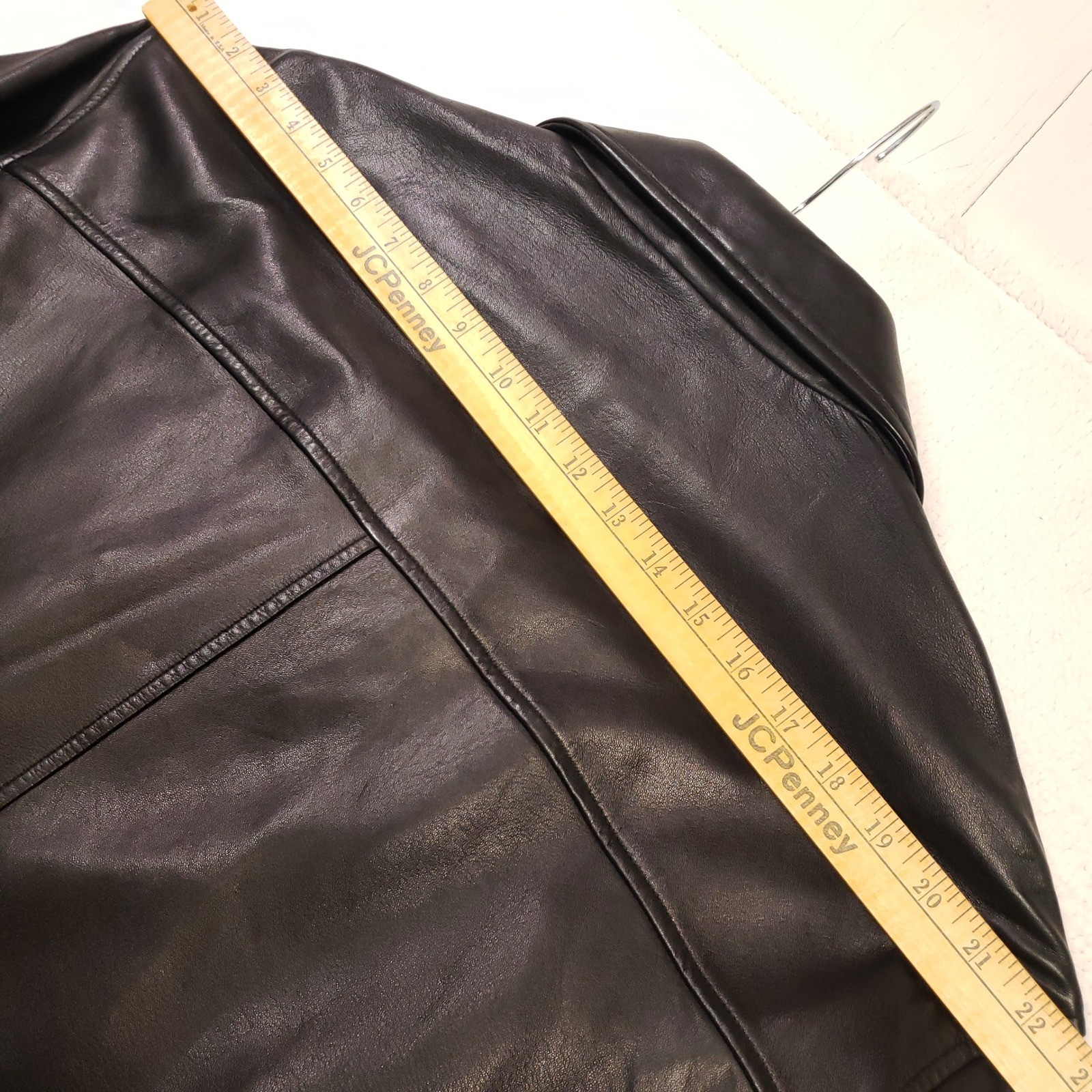 Pronto Uomo Leather Jacket Men XXL Black Full Zip Bemberg Lined Outerwear Bomber