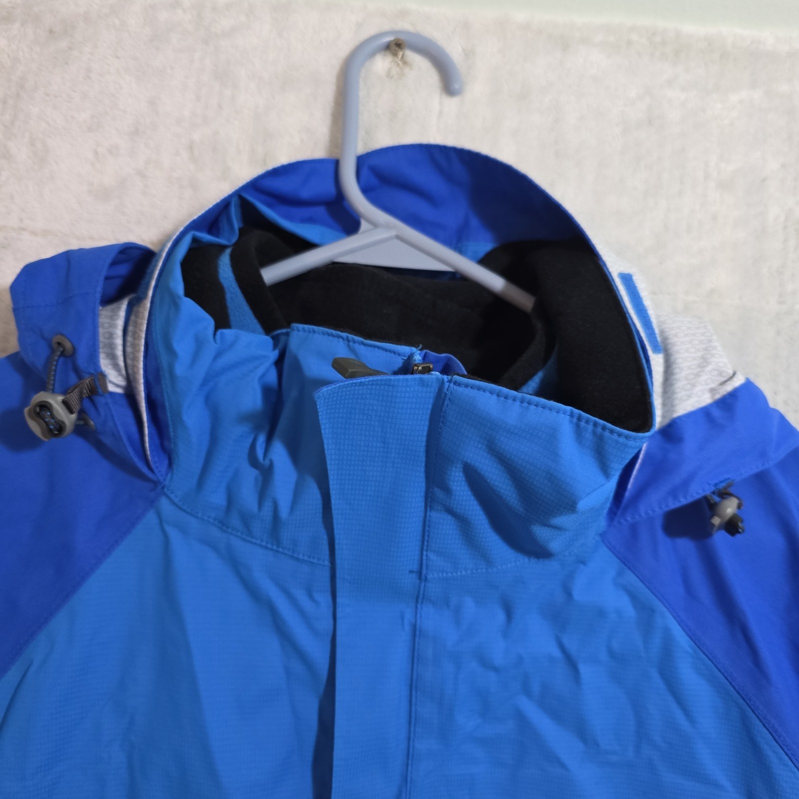LL BEAN Men’s Large 3-in-1 Jacket w/ Hideaway Hood Blue XL