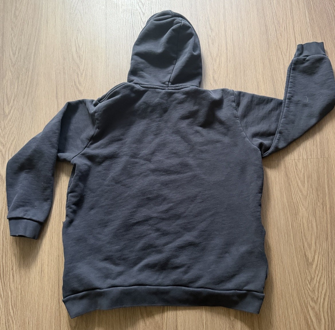 Adidas Originals Trefoil Hoodie Men’s XL Black Pullover Sweatshirt Logo