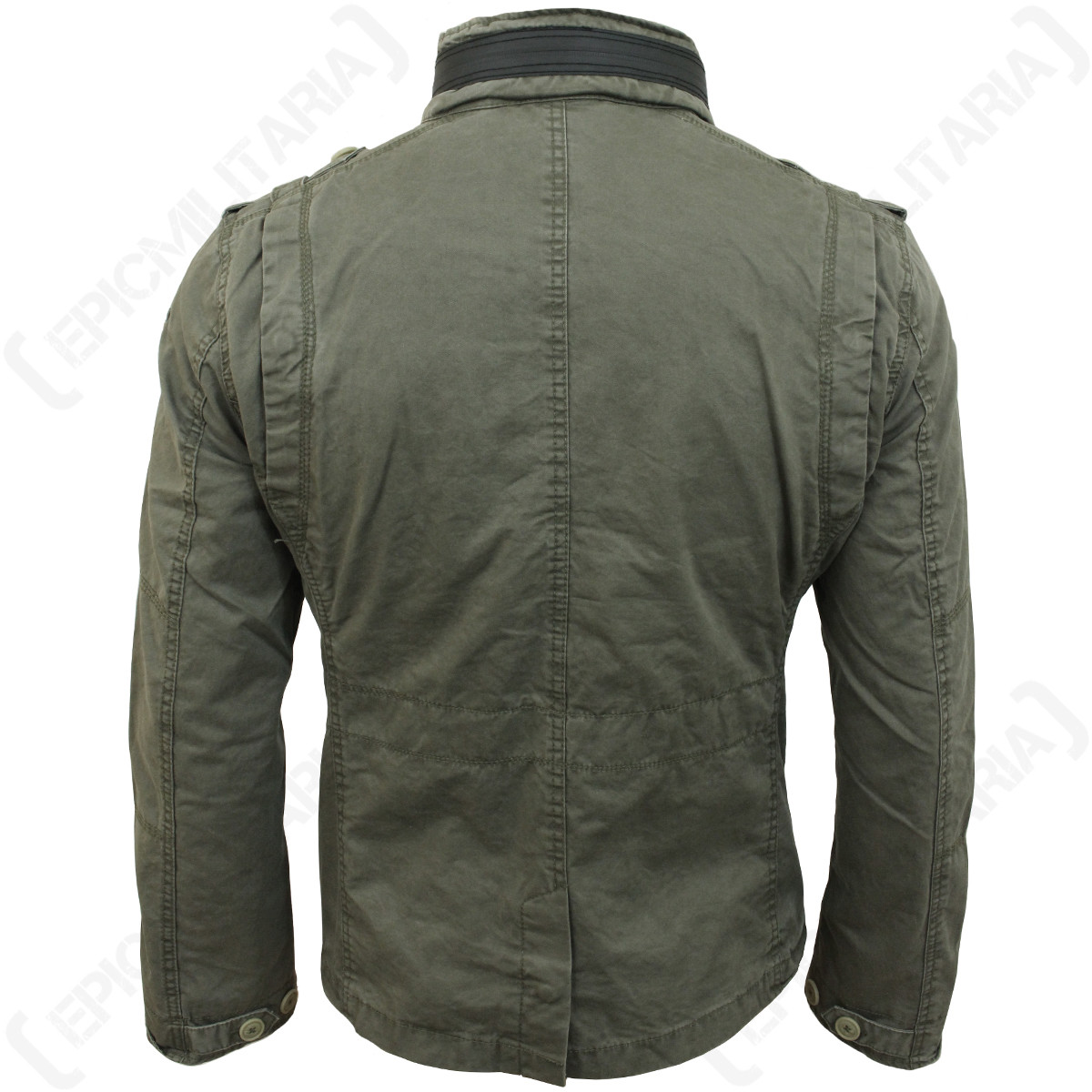 Brandit Britannia Jacket – Olive – Coat Green Military Hood Top All Sizes New
