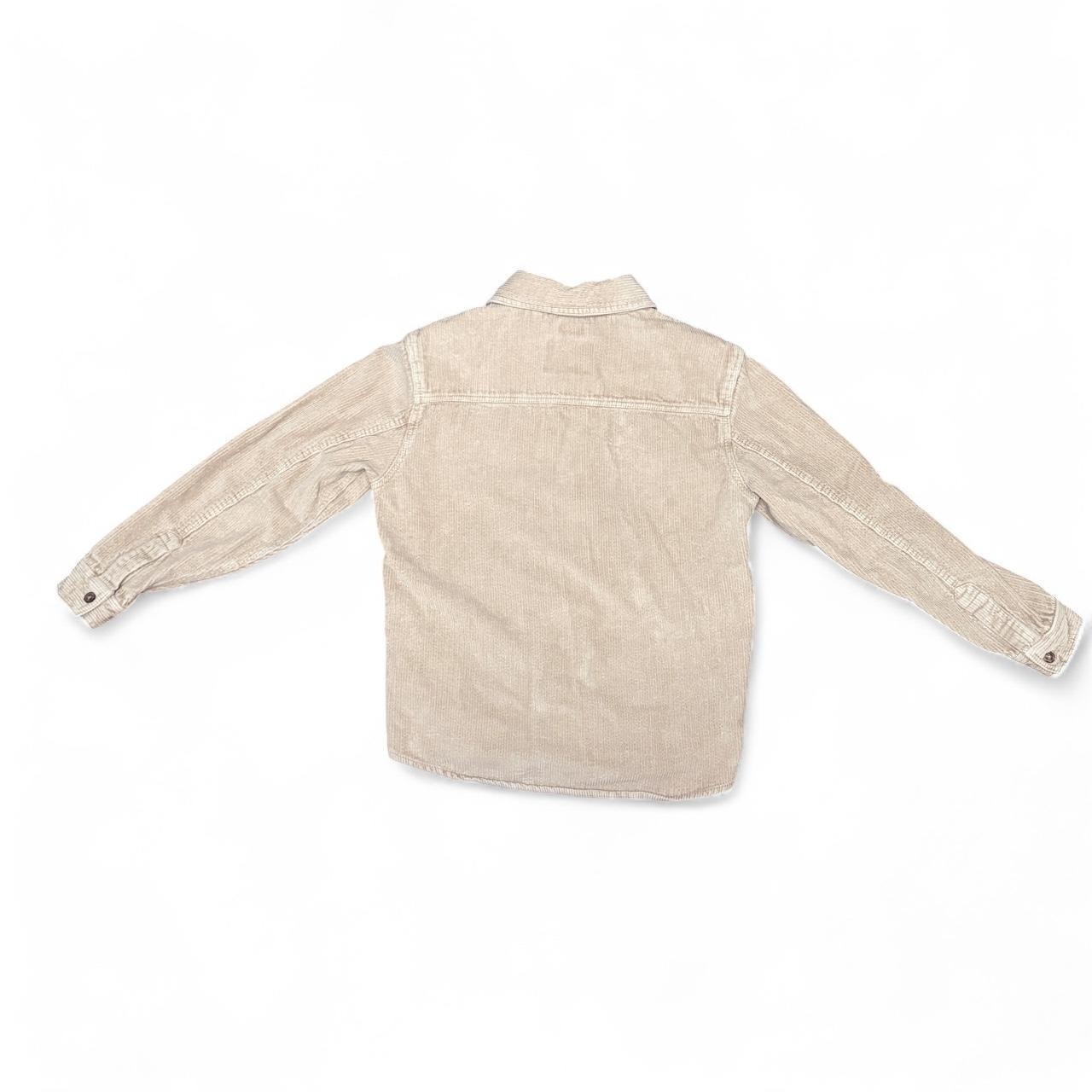 Buffalo David Bitton men’s corduroy shacket size M tan jeremias button up jacket