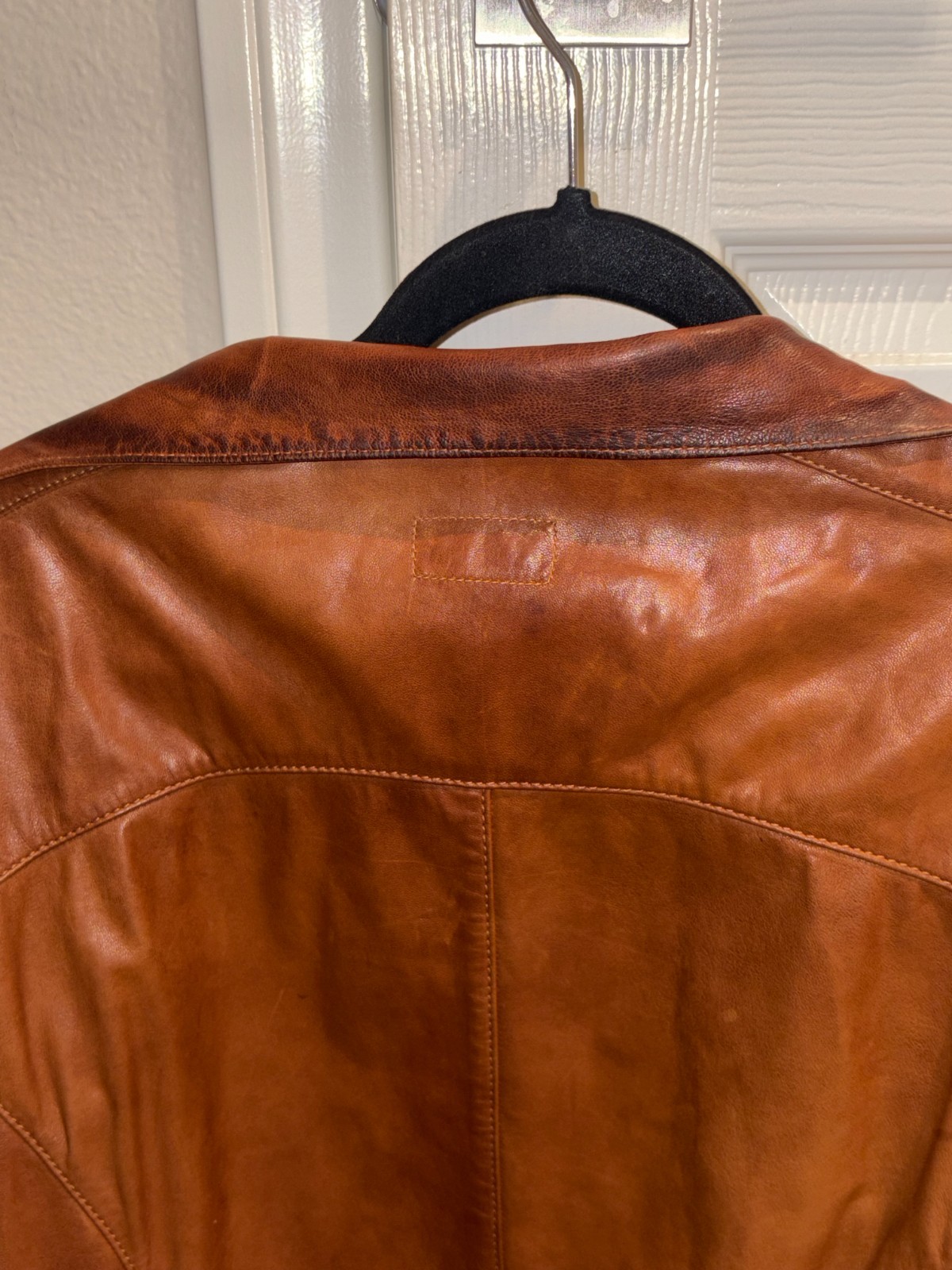 Brunello Cucinelli AUTHENTIC Collector’s Brown Leather Jacket