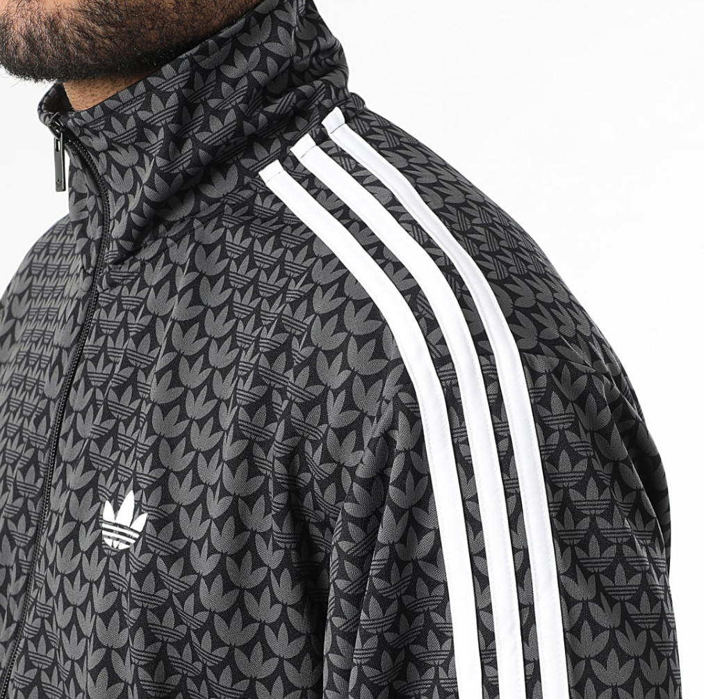 NEW MEN’S ADIDAS ORIGINALS FIREBIRD MONOGRAM TRACK JACKET ~SIZE XL #KC915