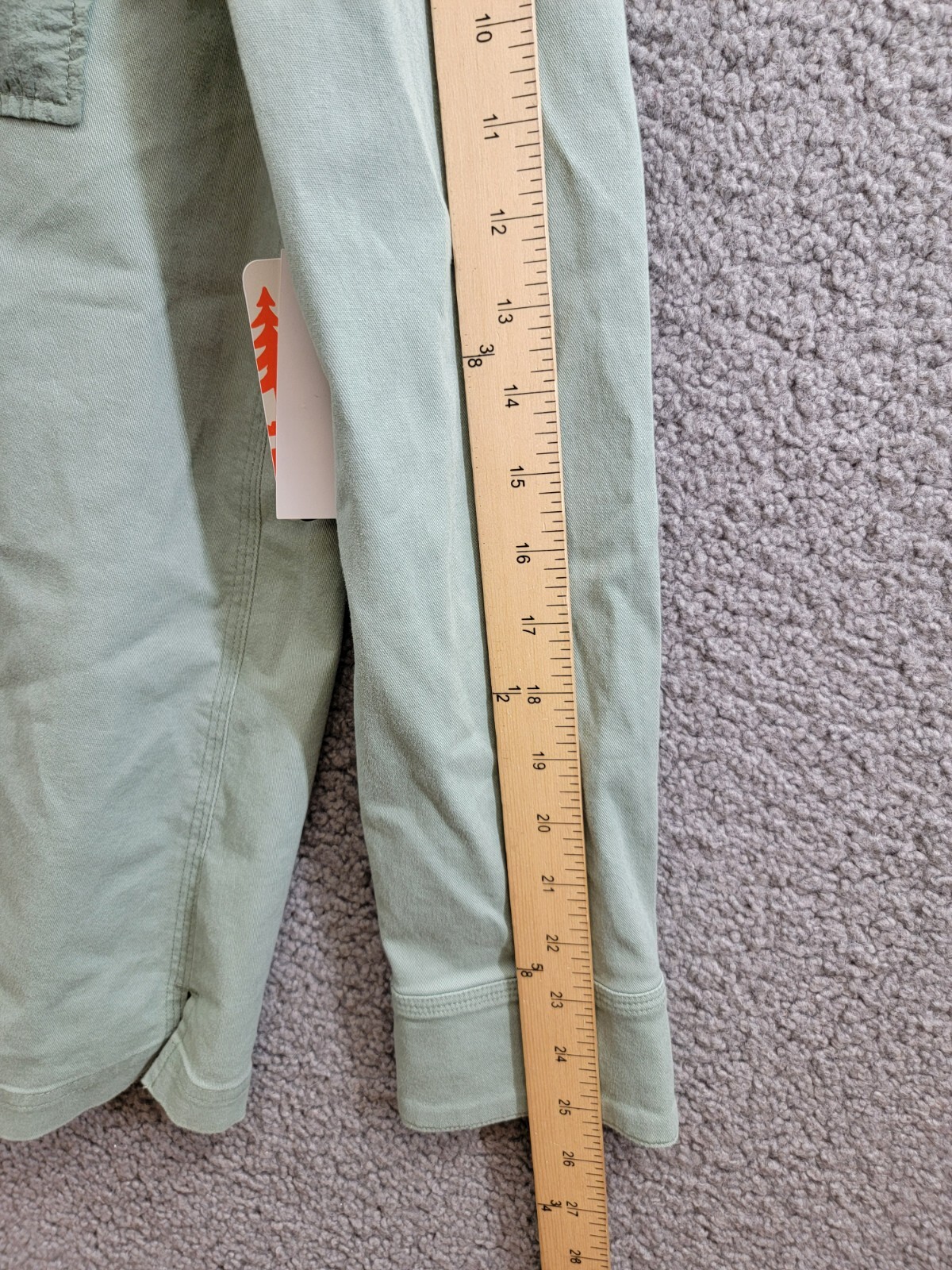 Bass Outdoor Relaxed Fit Solid Worker Shirt Jacket Men’s M Lily Pad Snap Closure