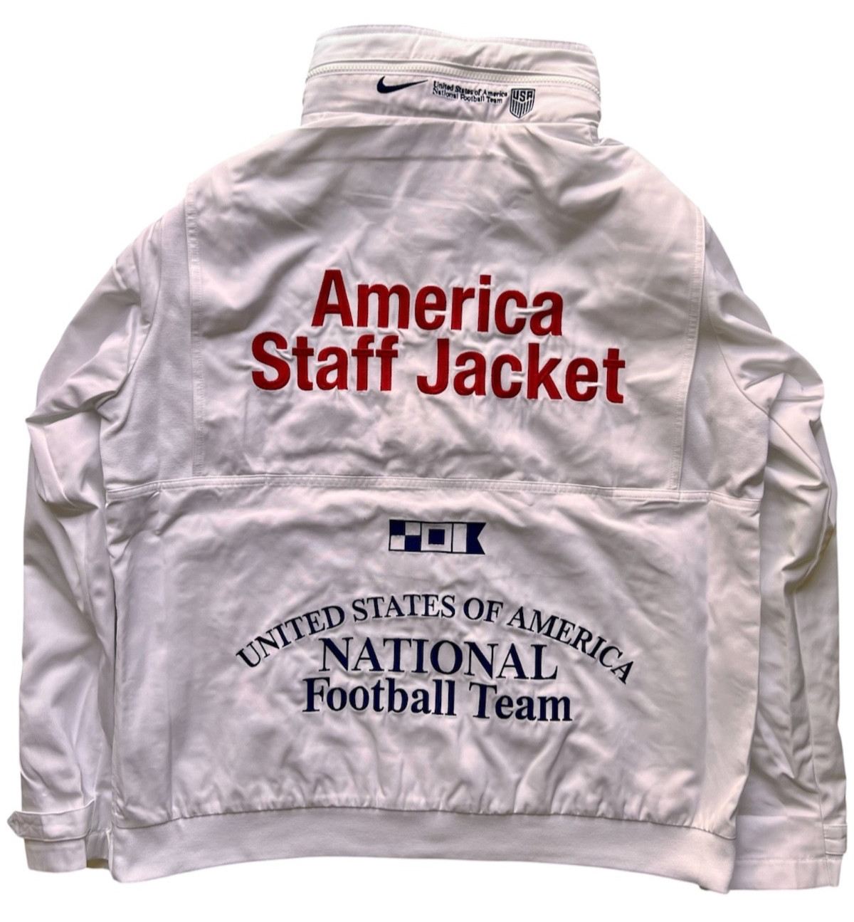 M Nike ARCH Virgil Abloh Archive V.A.A. USMNT Staff Jacket USA states America of
