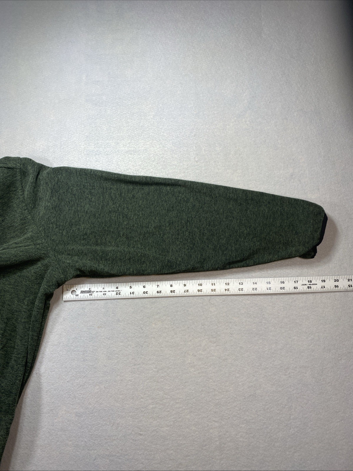 Dri Duck Pullover Mens M Green UPS Long Sleeve Four Button Fleece Sweatshirt U