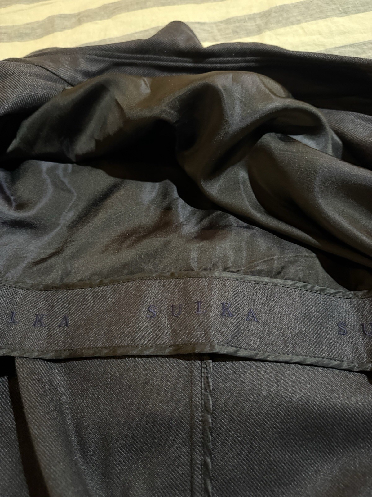 Sulka Men’s 54IT , Jacket, Italian Silk and Cashmere blend Luxury