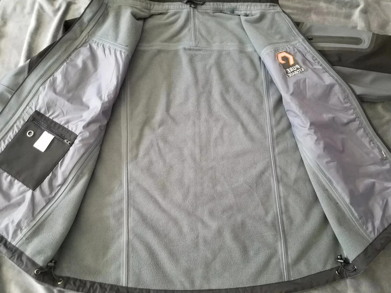 Port Authority Hooded Full Zip Windbreaker Soft Shell Jacket Men’s Size XL